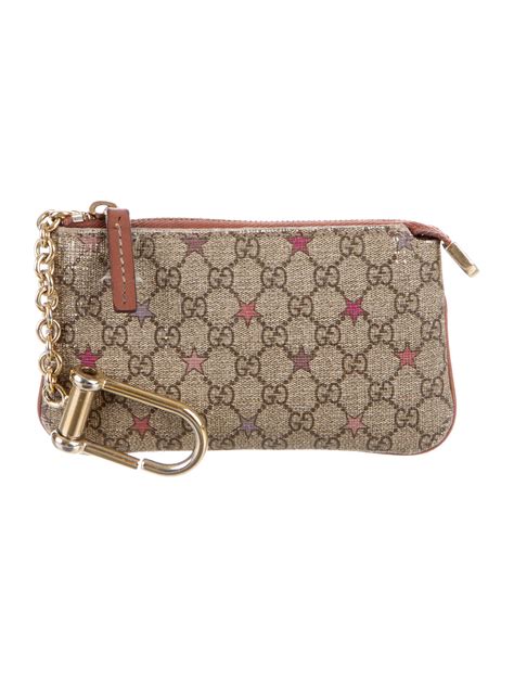 gucci pink key pouch